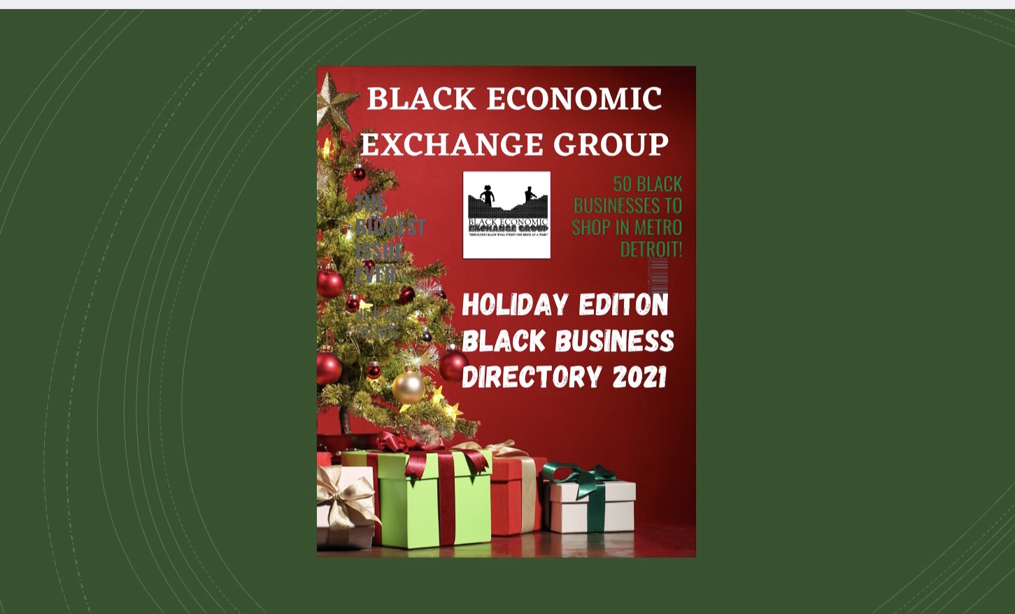 Black Economic Exchange Group Holiday Black Business Directory 2021