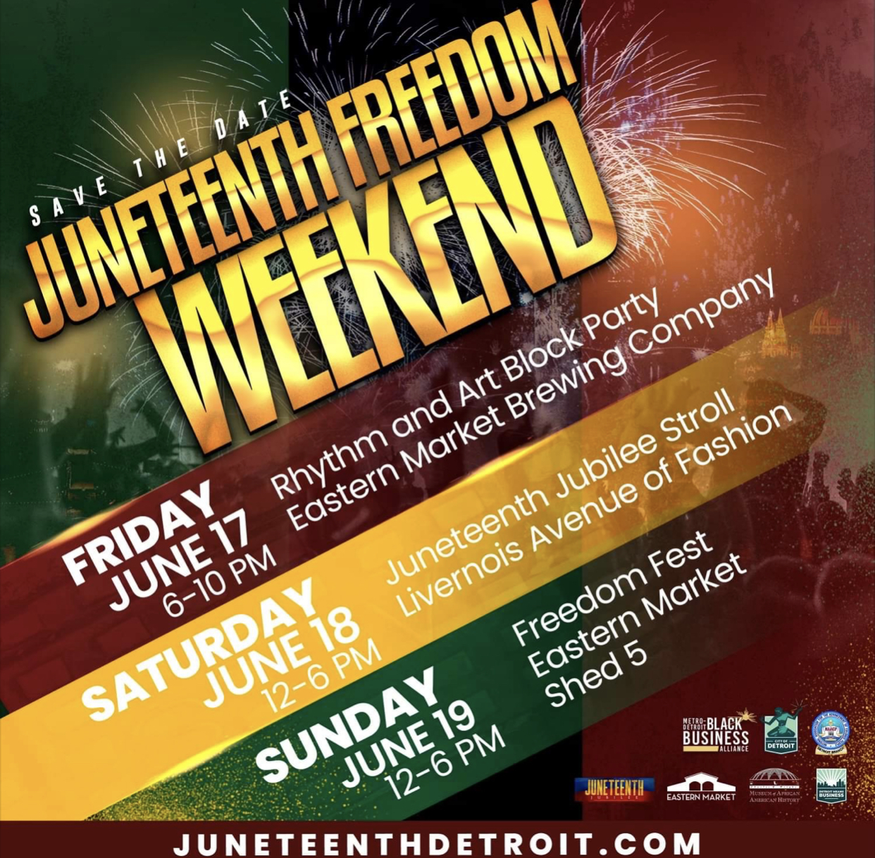 Juneteenth celebrations in metro Detroit include films, food, music and shopping